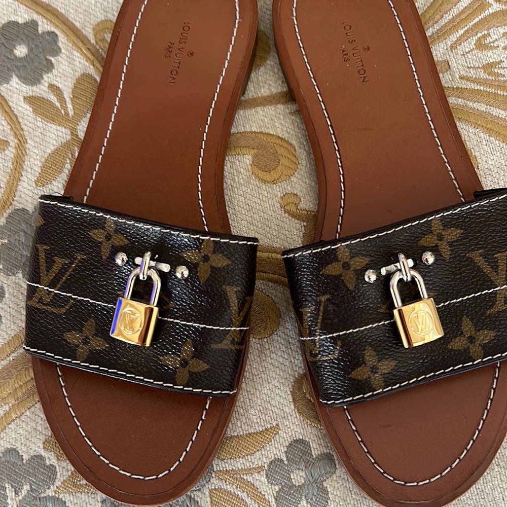 Louis Vuitton Flat Lock It Sandal
